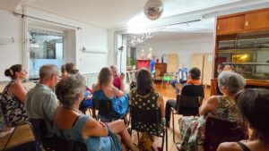 Figurentheater mit Musik, Eisenhans, Kultur im Hofgut LEO, Jürgen Bootsmann und Werner Kacheter